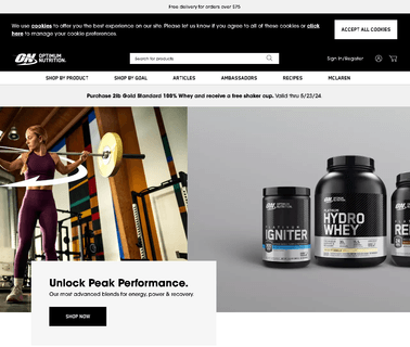 Optimum Nutrition recovery gold