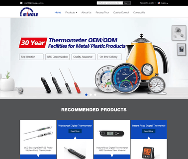 Mingle Metal Shenzhen outdoor digital thermometer