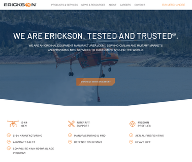 Erickson Incorporated lifts platforms