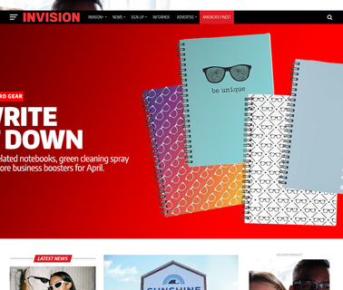 Invision Magazine invision