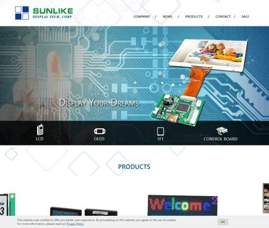 Sunlike Display Tech. competitive advantages