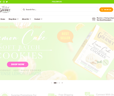 Too Good Gourmet: Profile cookies packing