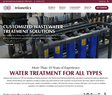 Home - Trionetics water reducing