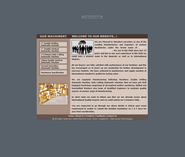 Geeta Machine Tools vertical cutter machine