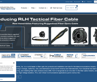 Rlh Industries backhaul fiber