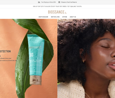 Home - Biossance skincare based