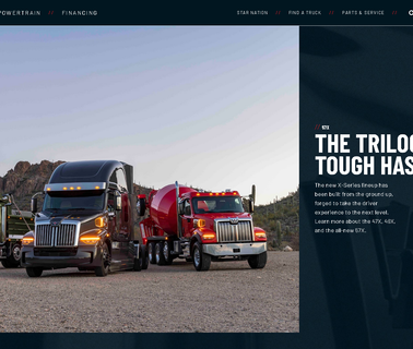 Western Star Trucks equipment truck chassis