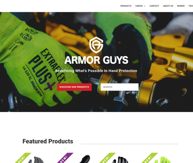 Home - Armor Guys gloves armor