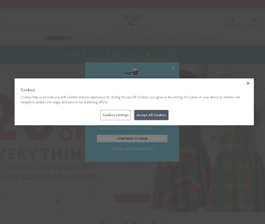Organic Clothes By Frugi babies organic