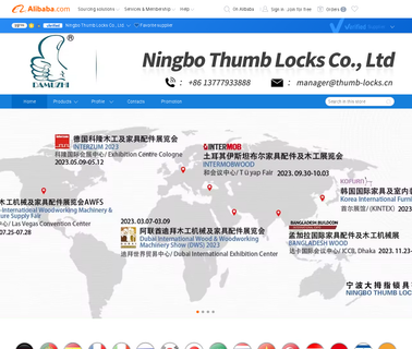 Ningbo Thumb Locks door thumb