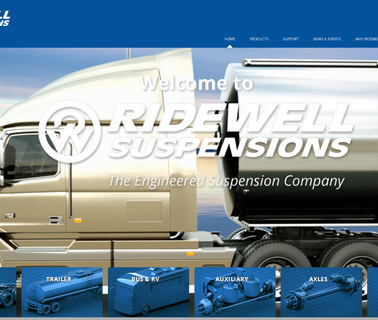 Ridewell Suspensions trunnion