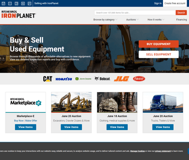 Used Heavy Construction Equipment & Trucks for Sale Ironplanet construction trailers used