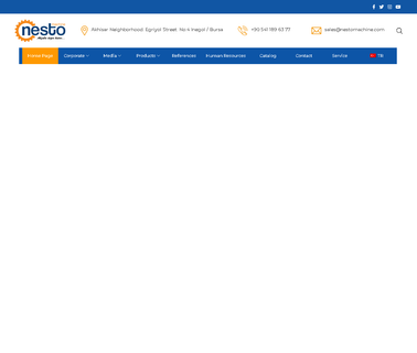 Nesto Machine Ltd. Co. machinery wall panel machine