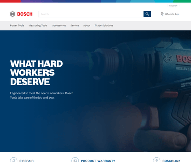 Robert Bosch Tool Corporation tools bosch
