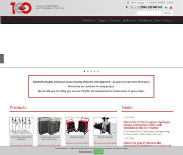 Electricfor S.A. infra red heating