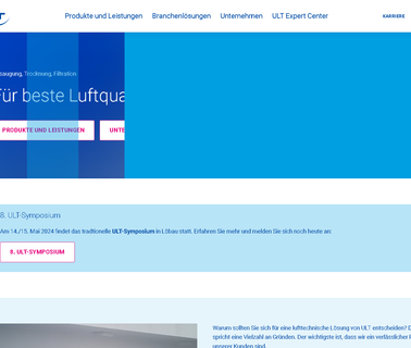 Ult Umwelt Lufttechnik laboratory filtration