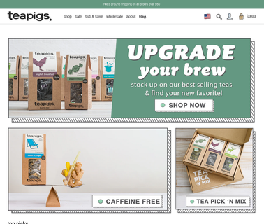 Teapigs: Profile organic black tea loose leaf