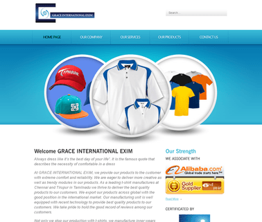 Grace International Exim promotional tshirts