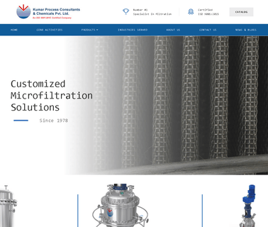 Kumar Process Consultants & Chemicals conical filter