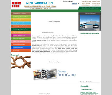 Amit Slotted Angle Mfg Co. two angle