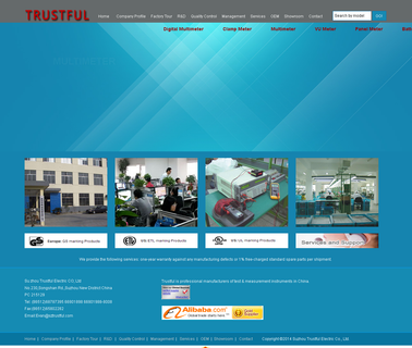 Suzhou Trustful Electric multimeter tester