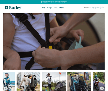 Burley Design uppababy strollers