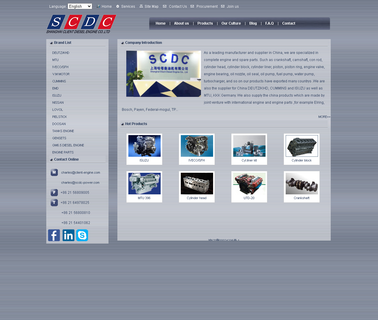 Shanghai Clients Diesel Engine Company marine engine spare