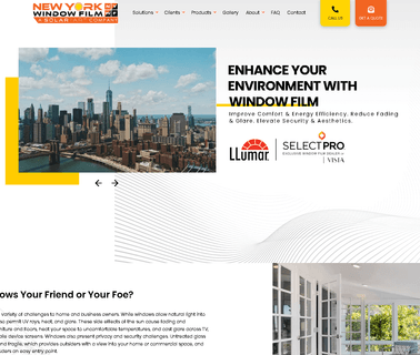 New York Ny Window Film glass glare