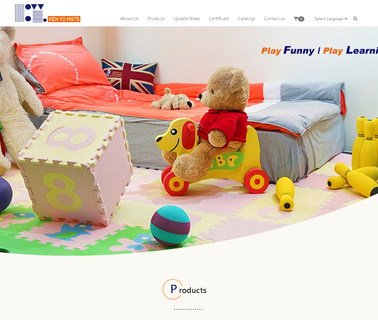 Home Page equipment playing