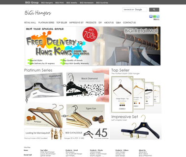Bigi Hangers & Accessories coating