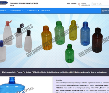 Goldmine Polymers Industries 100ml empty