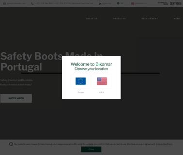 Dikamar, S.A. boots production