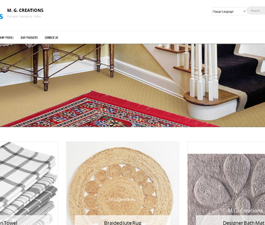 M. G. Creations rugs tufted