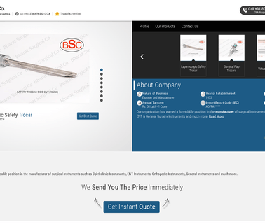 Bharat Surgical Company surgical handle