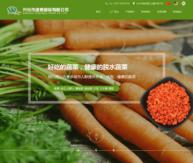 Xinghua Vegetable Foods dried carrot