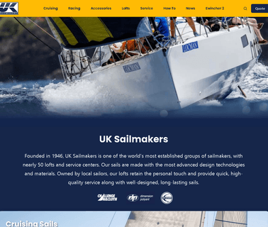 Uk Sailmakers Home Page home founded