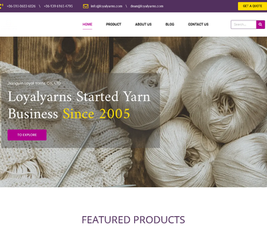 Jiangyin Loyal Special Yarn yarns special