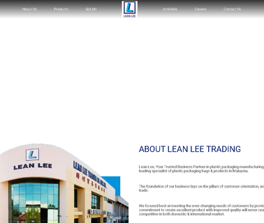 Lean Lee Trading Sdn Bhd lean plastic