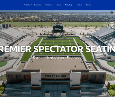 Sturdisteel bleachers