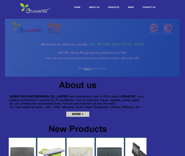 Shenzhen Esuntec Technology bluetooth battery speaker