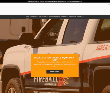 Fireball Equipment edmonton products