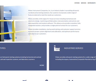 Matec Non Destructive Testing Ndt Welcome to Matec - Matec Non gantries