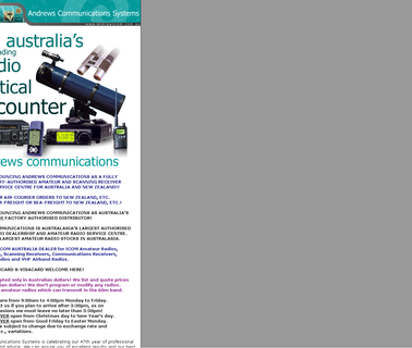 Andrews Communications Systems marine