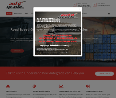 Autograde International intelligent speed