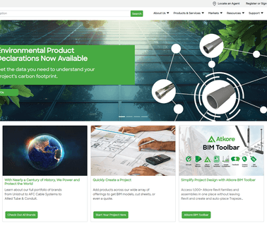 Atkore International aluminum supports