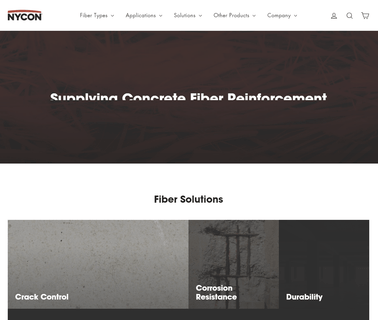 Nycon Reinforcing Fibers glass fiber reinforcement