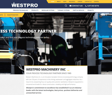 Westpro Machinery chemicals mills