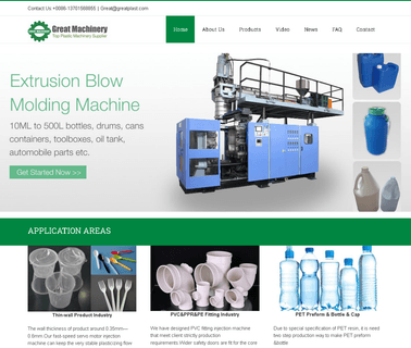 Zhangjiagang Great Machinery bottle making machine