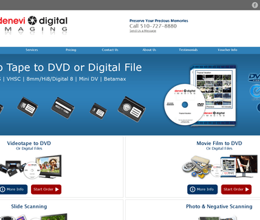 Video Transfer & Scanning Services Denevi Digital Imaging color folders
