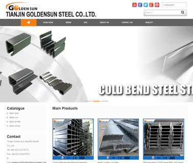 Tianjin Goldensun hot dipped pipe